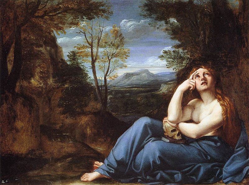 Penitent Magdalen in a Landscape